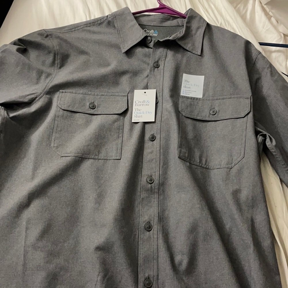 Croft and Barrow Button Down Short Sleeve